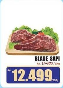 Promo Harga Daging Blade per 100 gr - Hari Hari