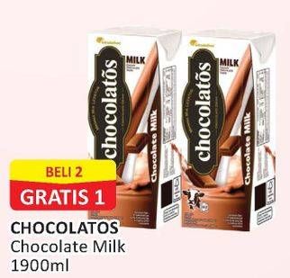 Promo Harga CHOCOLATOS Chocolate Ready To Drink 190 ml - Alfamart