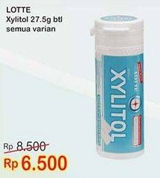 Promo Harga LOTTE XYLITOL Candy Gum 27 gr - Indomaret