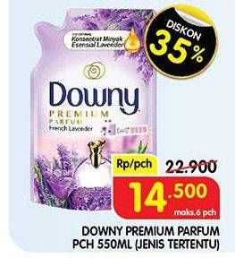 Promo Harga DOWNY Premium Parfum 550 ml - Superindo