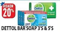 Promo Harga DETTOL Bar Soap  - Hypermart