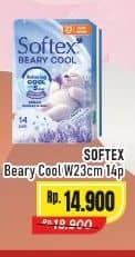 Promo Harga Softex Beary Cool Pembalut Wanita Natural Lavender  Wing 23cm 14 pcs - Alfamart