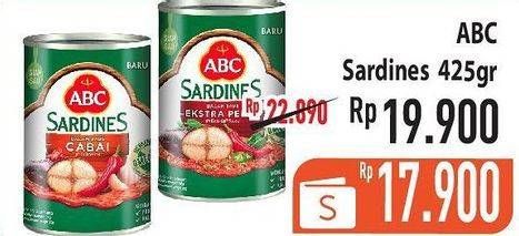 Promo Harga ABC Sardines 425 gr - Hypermart