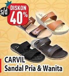 Promo Harga CARVIL Sandal Pria & Wanita  - Hypermart