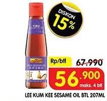 Promo Harga Lee Kum Kee Minyak Wijen 207 ml - Superindo