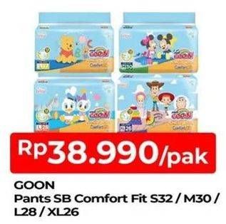 Promo Harga Goon Smile Baby Comfort Fit Pants L28, M30, S32, XL26 26 pcs - TIP TOP