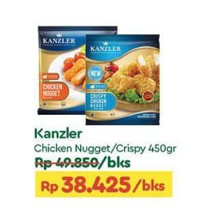 Promo Harga Kanzler Chicken Nugget Original, Crispy 450 gr - TIP TOP