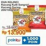 Promo Harga DUA KELINCI Kacang Sangrai, Garing Original 180 gr - Indomaret