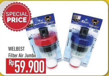 Promo Harga WELLBEST Filter Air Jumbo 1 pcs - Hypermart