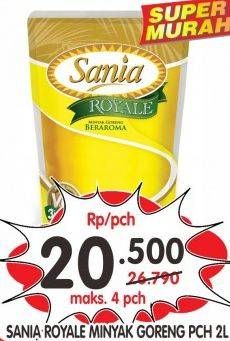 Promo Harga SANIA Minyak Goreng Royale 2 ltr - Superindo