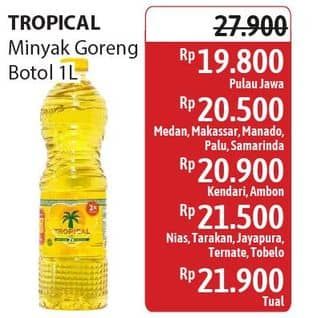 Promo Harga Tropical Minyak Goreng 1000 ml - Alfamidi