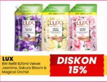 Promo Harga LUX Botanicals Body Wash Sakura Bloom, Magical Orchid 850 ml - Yogya