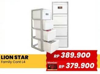 Promo Harga Lion Star Family Container L4  - Yogya