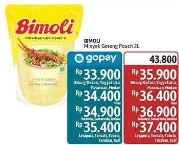 Promo Harga Bimoli Minyak Goreng 2000 ml - Alfamidi