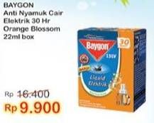 Promo Harga BAYGON Liquid Electric Refill Orange Blossom 22 ml - Indomaret