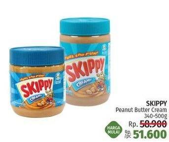 Promo Harga SKIPPY Peanut Butter Creamy 340 gr - LotteMart