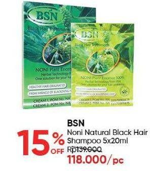 Promo Harga BSN Noni Natural Black All Variants per 5 sachet 20 ml - Guardian