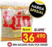 Promo Harga IRIN Kacang Hijau 500 gr - Superindo