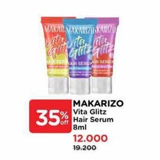 Promo Harga Makarizo Vita Glitz Hair Serum 8 ml - Watsons