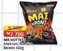 Promo Harga Mr Hottest Maikroni Hot Spicy Chicken, Balado 102 gr - Alfamart