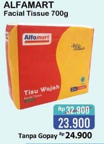 Promo Harga ALFAMART Facial Tissue 700 gr - Alfamart