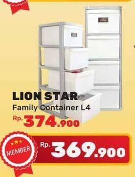 Promo Harga Lion Star Family Container L4  - Yogya