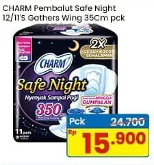 Promo Harga Charm Safe Night Gathers 35cm 11 pcs - Indomaret