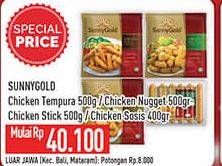 Sunny Gold Chicken Tempura/Nugget/Stick/Sosis