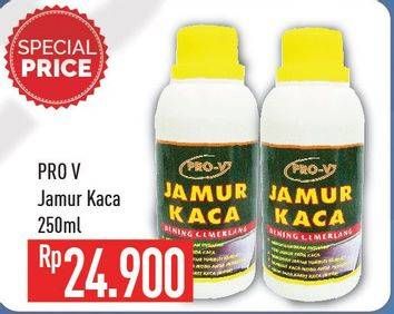 Promo Harga PRO-V Jamur Kaca 250 ml - Hypermart