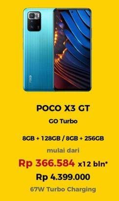 Promo Harga XIAOMI POCO X3 GT 8GB + 128, 8GB + 256  - Erafone