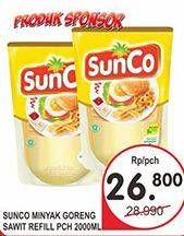 Promo Harga SUNCO Minyak Goreng 2 ltr - Superindo