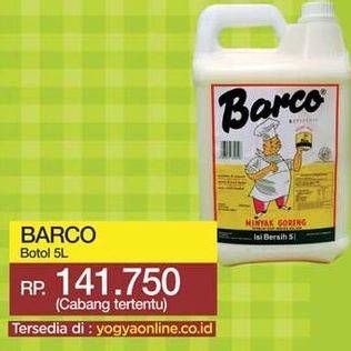 Promo Harga BARCO Minyak Goreng Kelapa 5000 ml - Yogya