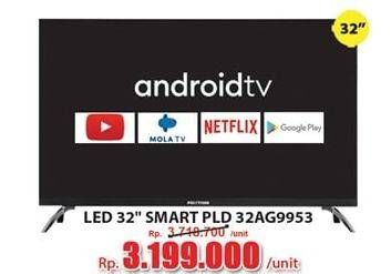 Promo Harga POLYTRON PLD 32AG9953 | Android TV 32 inch  - Hari Hari