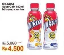Promo Harga Milkuat Susu UHT All Variants 180 ml - Indomaret