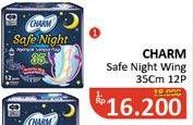 Promo Harga Charm Safe Night Wing 35cm 12 pcs - Alfamidi