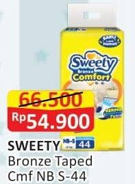 Promo Harga Sweety Bronze Comfort NB-S44 44 pcs - Alfamart