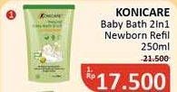 Promo Harga KONICARE Natural Baby Bath 2 in 1 For Newborn 250 ml - Alfamidi