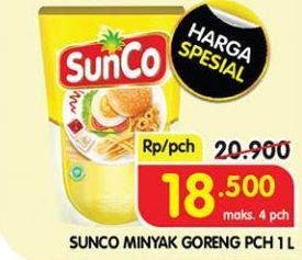 Promo Harga Sunco Minyak Goreng 1000 ml - Superindo