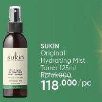 Promo Harga Sukin Signature Original Hydrating Mist Toner 125 ml - Guardian