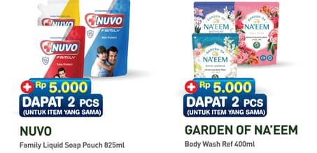 Promo Harga Naeem/Nuvo Body Wash  - Hypermart