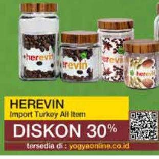 Promo Harga HEREVIN Food Container  - Yogya