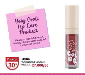 Promo Harga Emina Watercolor Lip Serum  - Guardian