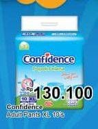 Promo Harga CONFIDENCE Adult Diapers Pants XL10  - TIP TOP