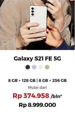 Promo Harga SAMSUNG Galaxy S21 FE 5G  - Erafone