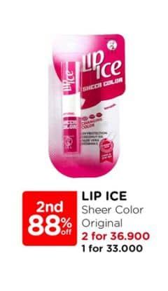 Promo Harga Lip Ice Sheer Color Natural 2 gr - Watsons
