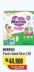 Promo Harga Merries Pants Good Skin L20 20 pcs - Alfamart