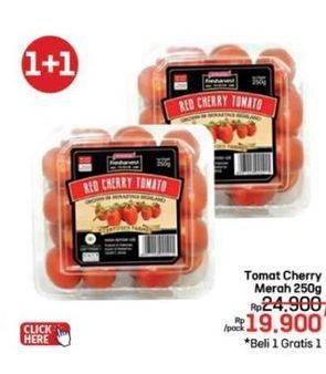 Promo Harga Tomat Cherry Merah 250 gr - LotteMart