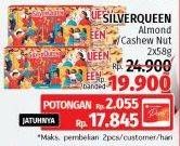 Promo Harga Silver Queen Independence Day per 2 pcs 58 gr - LotteMart