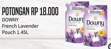 Promo Harga DOWNY Premium Parfum French Lavender 1450 ml - Hypermart