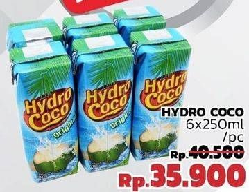 Promo Harga HYDRO COCO Minuman Kelapa Original 250 ml - LotteMart